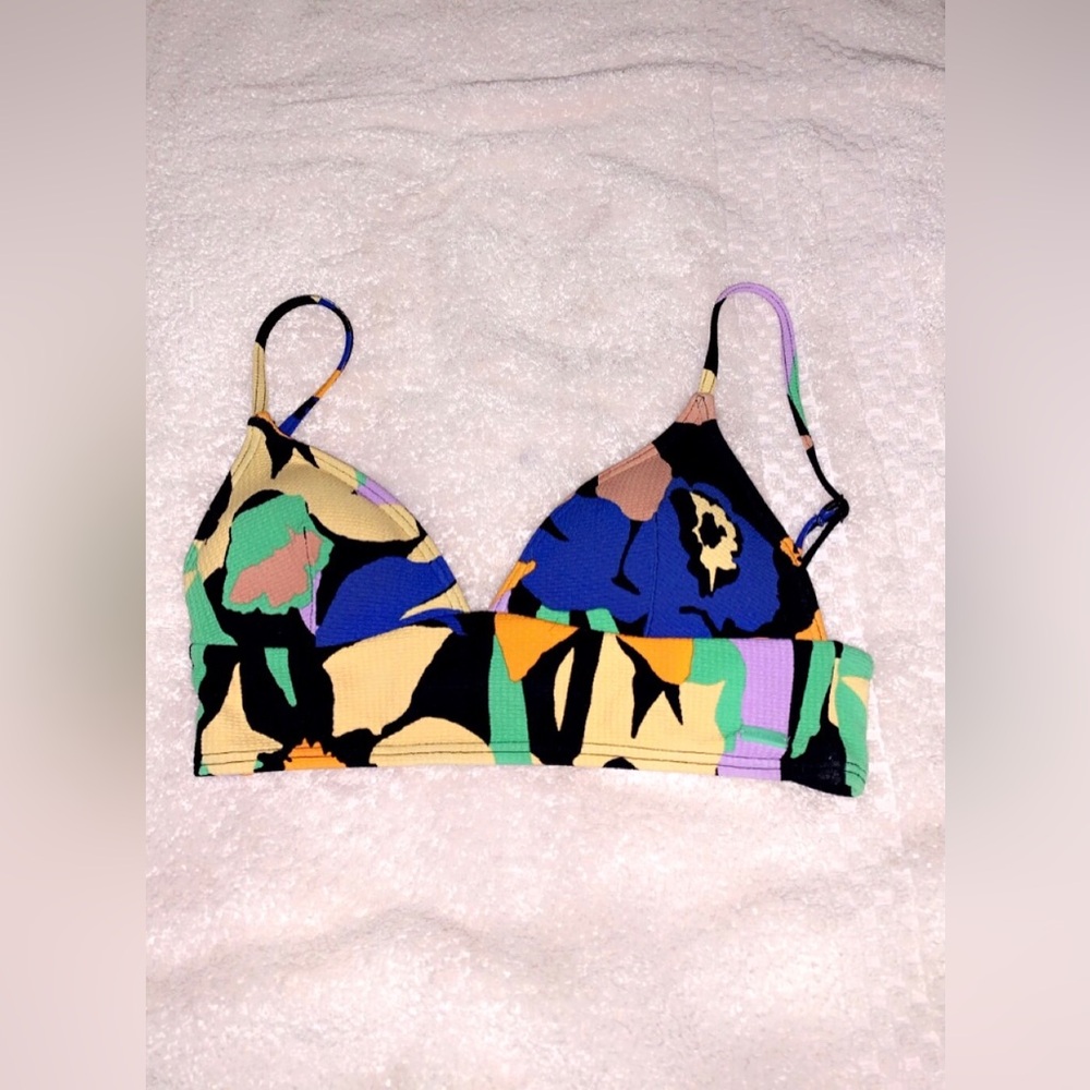 Roxy Color Jam Bikini Top